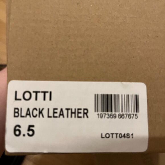 LOTTI Black Leather Mary Jane Loafer-- Steve Madden - Picture 4 of 4